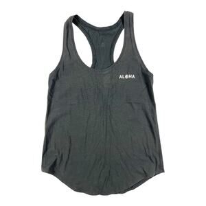 Lululemon Limited Edition Aloha Hawaii Racerback Tank Top Black 6